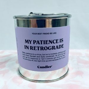 Tin Soy Wax Candle with Essential Oils. Approx 4-5 oz. Comes with key opener.